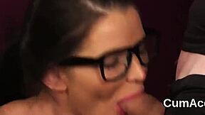 स्थल#20 वीडियो के लिए: POV blowjob and facial with cum swapping and Bukka...